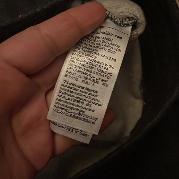 Calvin Klein jeans gunmetal heather Joggers - Picture 6 of 7